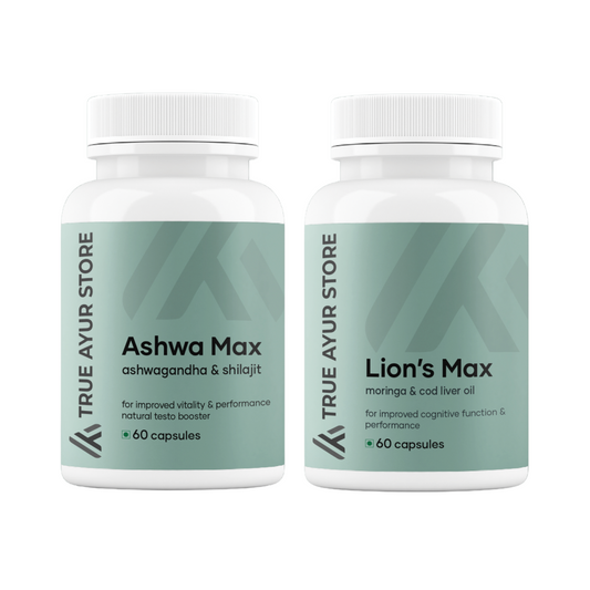 True Ayur Store: Lions Max & Natural Ashwagandha Caps - Pack of 1